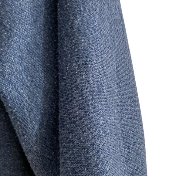 Retro Gray Blue Lake Tahoe California Sporty Preppy Quarter Zip Jacket Sz Large - Picture 15 of 16